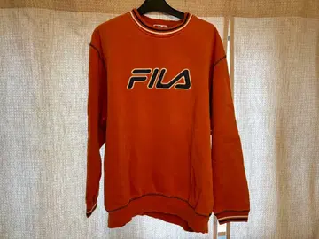FILA XL 오렌지 맨투맨