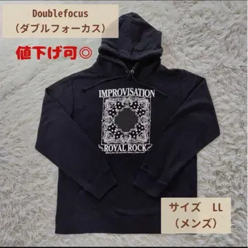 [ 구제 의류 ] Doublefocus 후드 부착 후드티 LL