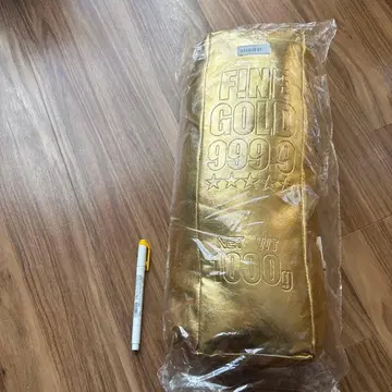 골드 금괴 쿠션