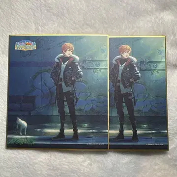 프로세카 시노노메 아키토 미니 색지 17C 미라이 2개 세트