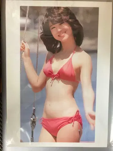 마츠다 세이코 A4 사이즈 광택 사진 포스터