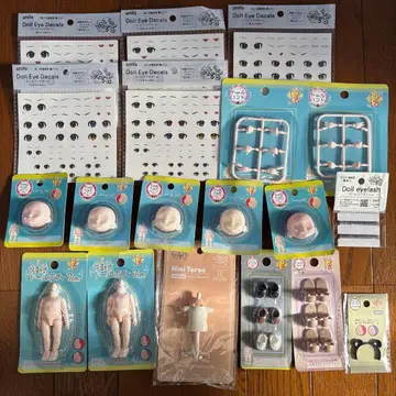 [세리아] 인형 활동 7cm 인형 세트 판매