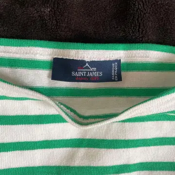 SAINT JAMES 세인트 제임스 웨쌍 그린 x 화이트