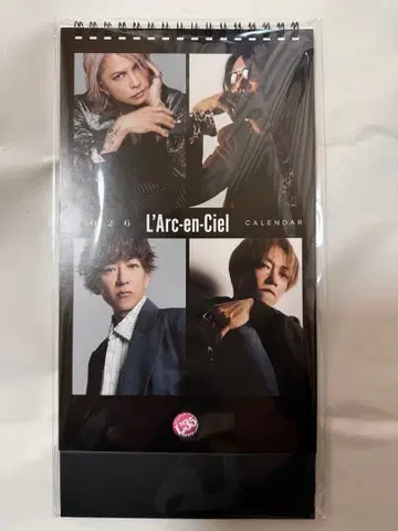 L'Arc-en-Ciel 2026 탁상 달력 라르크앙시엘 라르크