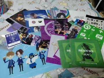 GLAY 팬 아이템 세트