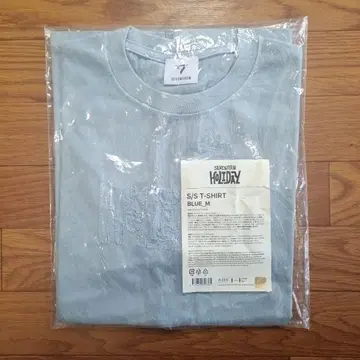 SEVENTEEN HOLIDAY S/S 티셔츠 M 사이즈 블루