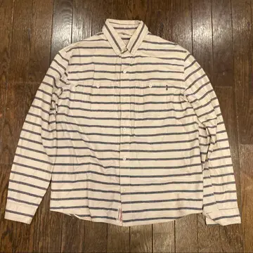 CLUCT 클럭 웍스 보더 셔츠 L 사이즈