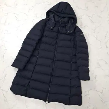 레어 06사이즈! 타트라스 LAVIANA 다운 코트 후드 네이비