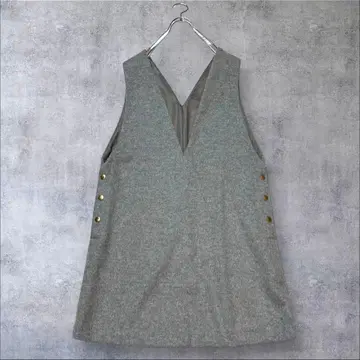 새상품급 어반리서치 로쏘 레이어드 샤기 미니 원피스