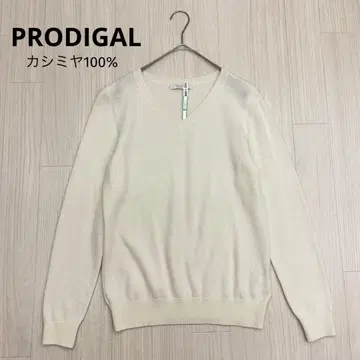 PRODIGAL 캐시미어 100% V넥 니트 스웨터