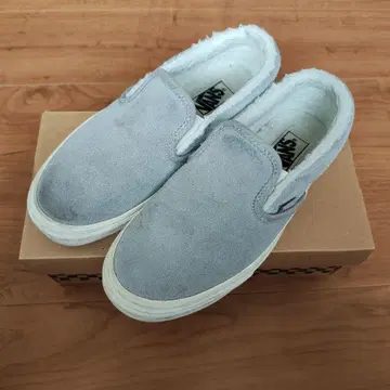 VANS 보아 스웨이드 스니커즈 사이즈 24cm