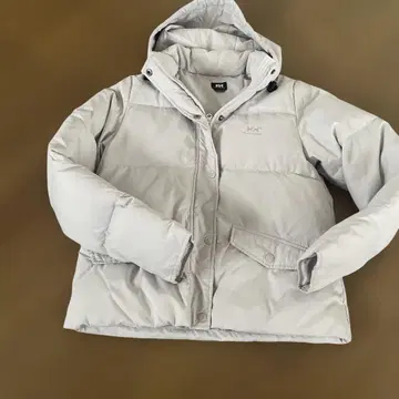 헬리한센 여성용 다운 자켓 M 라이트 그레이