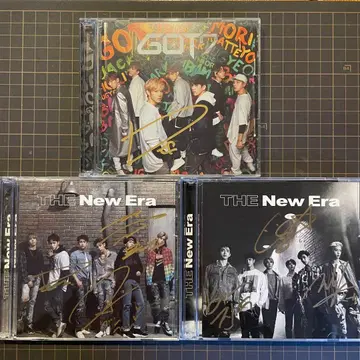 GOT7 친필 사인 CD 세트