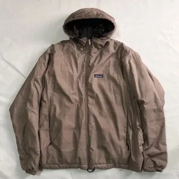05년 patagonia 파타고니아 마이크로 퍼프 후디 격자 베이지