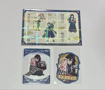 귀멸의 칼날 코코카라 파인 이쿠로 오바나이 클리어 카드 스티커