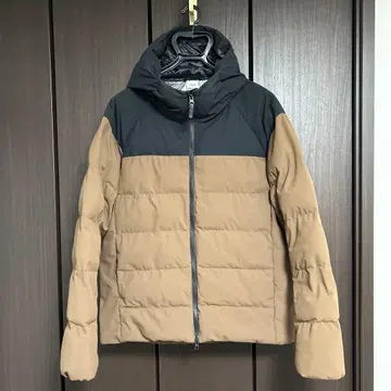 브라운 블랙 다운 자켓 L 사이즈