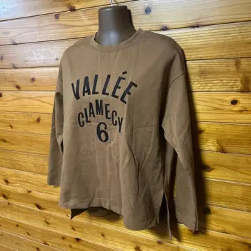 SCOTCLUB 스콧 클럽 로고 티셔츠 브라운 야마다야