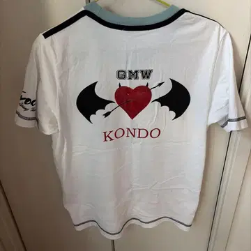 콘도 마사히코 콘도 레이싱 T셔츠 M 사이즈 중고품