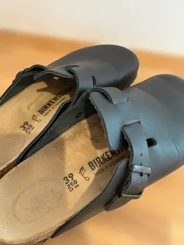 BIRKENSTOCK 블랙 보스턴 39