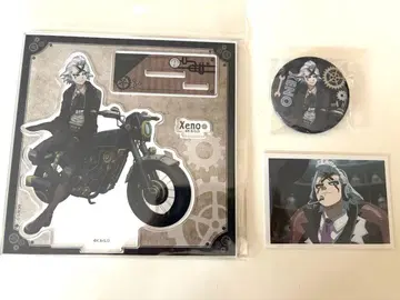 Dr.STONE 투링 아크릴 스탠드 캔뱃지 제노 카페 특전 포함