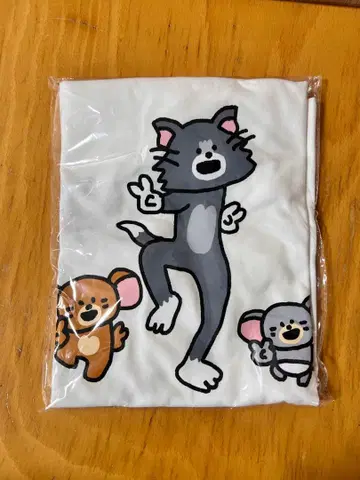 톰과 제리 해피 복권 B상 티셔츠