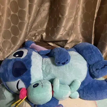 디즈니 스토어 봉제 인형 슈퍼 빅 스티치 스크램프