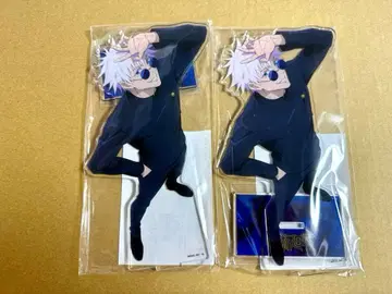 주술회전 회옥옥절 빅 아크릴 스탠드 고죠 사토루 2점 세트