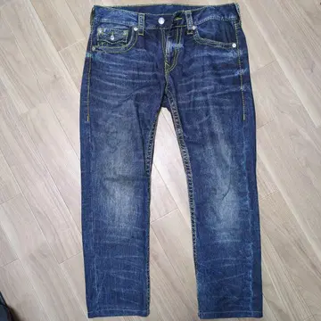 True Religion 스트레이트 데님 34