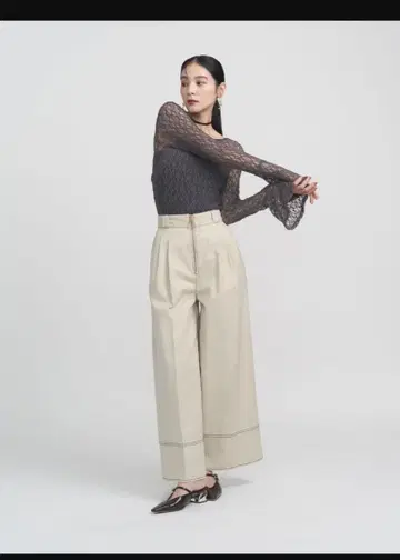 새상품 라그나문 Dickies 와이드 팬츠