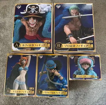 ONE PIECE 1번 복권 20Anniversary 피규어 세트
