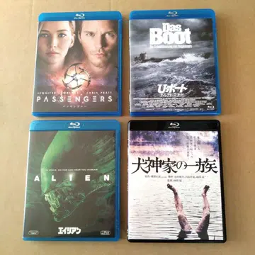 서양 영화 일본 영화 블루레이 4장 세트 묶음 판매