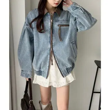 NICE CLAUP 데님 자켓