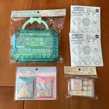 스미코구라시 묶음 판매 스탬프 세트 노트 메모
