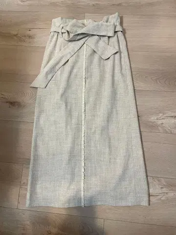 [새상품급 토널] 리본 포함 스커트