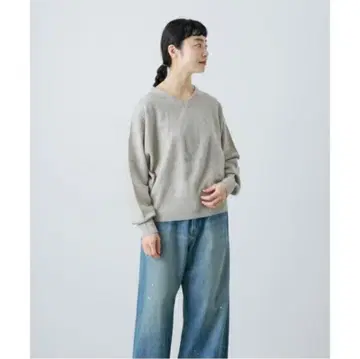 카구레 2024AW 램스울 V넥 풀오버 kagure 니트