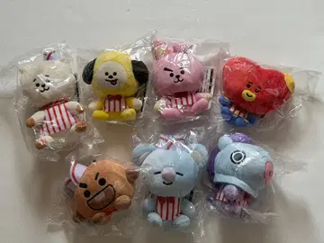 BT21 제일복권 diner 봉제 인형 묶음 판매 BTS