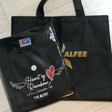 THE ALFEE Heart of Rainbow 티셔츠 L 사이즈