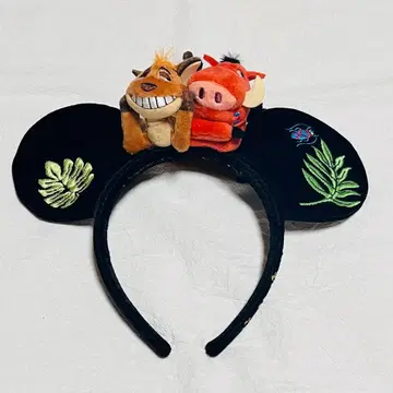 디즈니 머리띠 라이온킹 품바 티몬