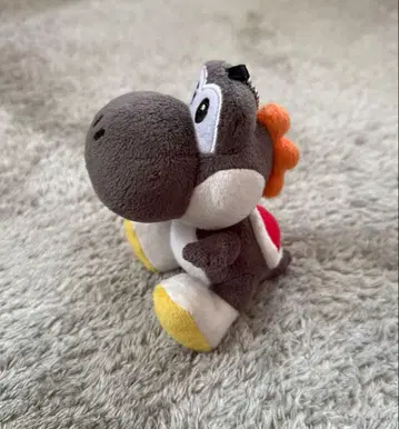 검은색 요시 마스코트 봉제 인형