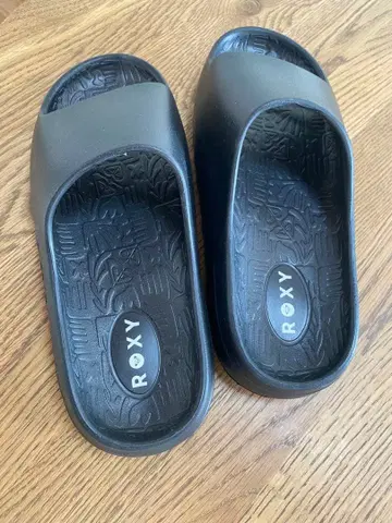 ROXY 슬라이드 샌들 블랙/그레이