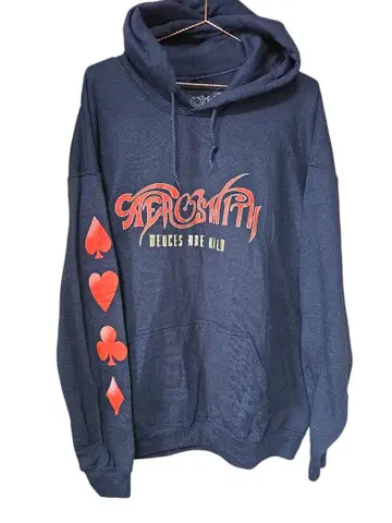 레어 AEROSMITH 에어로스미스 US 후드티 라스베가스 XL