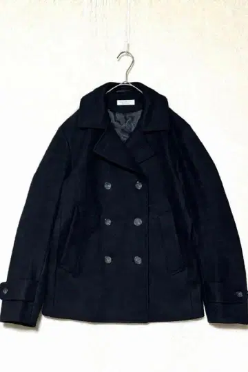 [ BEAUTY&YOUTH ] 울 혼방 숏 기장 피 코트