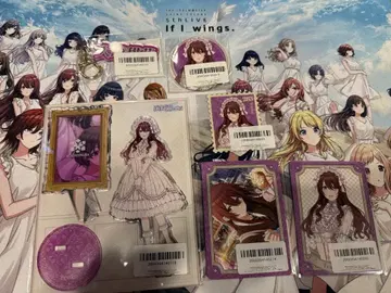 샤니마스 FAM 복권 오사키 텐카 아크릴 스탠드 등 세트 3