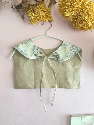 OUTLET 탈착식 옷깃 둥근 카라 & 세일러 카라 주이 린넨..*