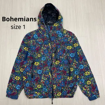 Bohemians 보헤미안 꽃무늬 마운틴 후드티 레인코트 1