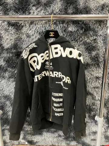 RealBvoice 남성용 후드티 블랙 겨울 아우터