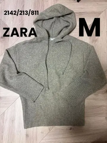 ZARA 후디니 니트 M