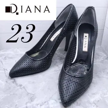 [ 71 ] DIANA 다이애나 메쉬 펌프스 펀칭 블랙 블랙 23