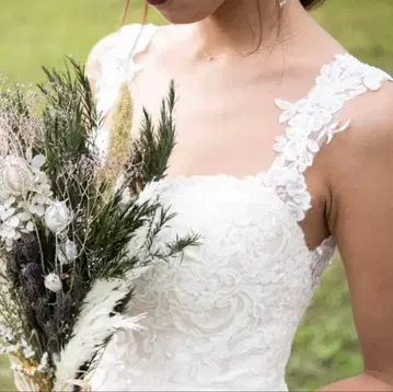 [새상품급] 웨딩 드레스 사전 촬영