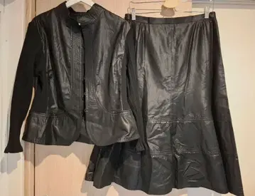 히로코비스 블랙 자켓 스커트 셋업